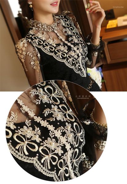 fashion spring long sleeve women shirts lace blouse shirt slim elegant plus size hollow lace shirt women 1, White
fashion spring long sleeve women shirts lace blouse shirt slim elegant plus size hollow lace shirt women 1, White