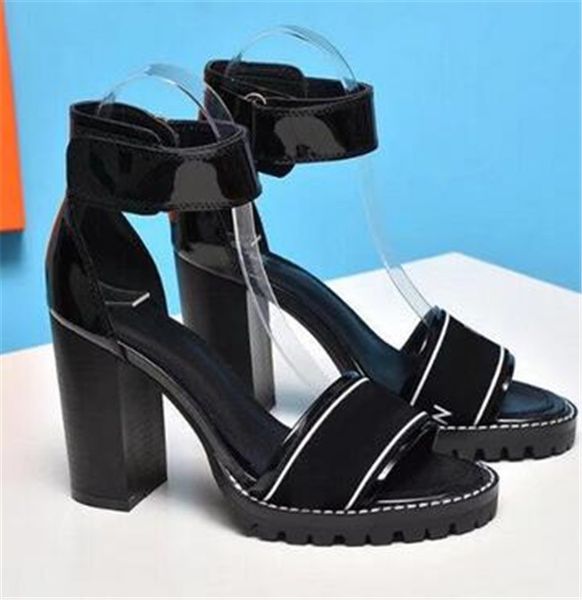 women design sandal leather girl dress wedding shoes heel sandals lady shoes mid-heel sandal, Black
women design sandal leather girl dress wedding shoes heel sandals lady shoes mid-heel sandal, Black