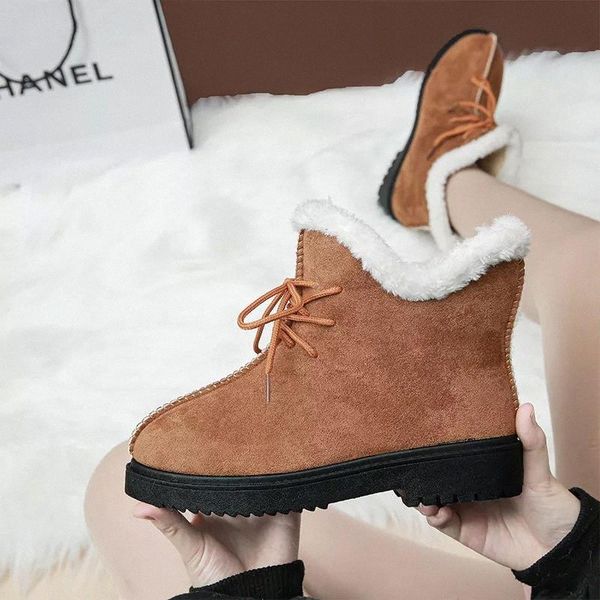 2020 snow boots women's winter cotton shoes warmth thick non-slip plus velvet thick-soled warm all-match student short boots #lo29, Black
2020 snow boots women's winter cotton shoes warmth thick non-slip plus velvet thick-soled warm all-match student short boots #lo29, Black