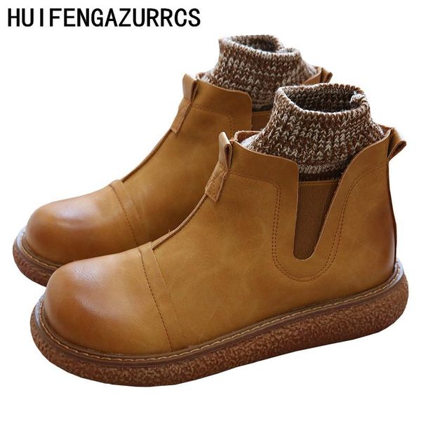 huifengazurrcs-women winter boots leather casual ankle shoes comfortable quality soft handmade lady flat shoes with fur boots, Black
huifengazurrcs-women winter boots leather casual ankle shoes comfortable quality soft handmade lady flat shoes with fur boots, Black