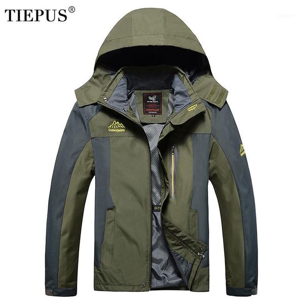 tiepus spring and autumn new jacket men's hooded waterproof windbreaker men thin travel outerwear plus size ~5xl 6xl 7xl 8xl1, Black;brown
tiepus spring and autumn new jacket men's hooded waterproof windbreaker men thin travel outerwear plus size ~5xl 6xl 7xl 8xl1, Black;brown