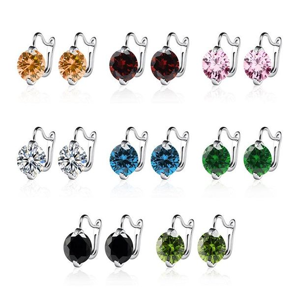 h:hyde new fashion cute hoop earrings for women korean crystal piercing women ear hoop romantic round jewelry oorbellen, Golden;silver
h:hyde new fashion cute hoop earrings for women korean crystal piercing women ear hoop romantic round jewelry oorbellen, Golden;silver