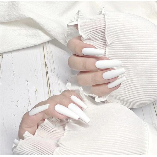 false nails super long high-grade white coffin nail fake ballet tips diy art with jelly glue 24pcs/box, Red;gold
false nails super long high-grade white coffin nail fake ballet tips diy art with jelly glue 24pcs/box, Red;gold