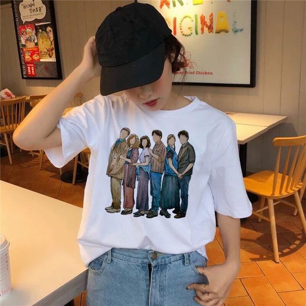 2019 женщины новая футболка хип-хоп 90-х готическая женская одежда femme streetwear лето женщина топы тройники графические футболки, White
2019 женщины новая футболка хип-хоп 90-х готическая женская одежда femme streetwear лето женщина топы тройники графические футболки, White