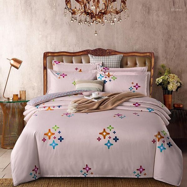 classic bedding set quilt cover pillowcase duvet cover sets gray king double single full size bed linens pink star1
classic bedding set quilt cover pillowcase duvet cover sets gray king double single full size bed linens pink star1