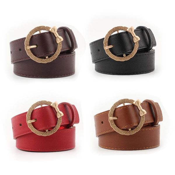 new fashion bow circle buckle belt women pu leather belts for women waistband retro wild pin buckle waist strap belt for jeans, Black;brown
new fashion bow circle buckle belt women pu leather belts for women waistband retro wild pin buckle waist strap belt for jeans, Black;brown