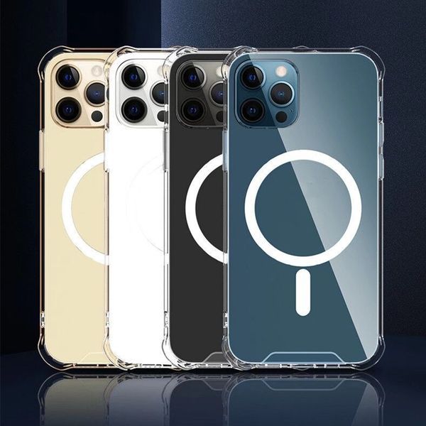 for magsafe 2021 clear phone case for iphone 12 series anti-knock case magnetic wireless charging clear protection cover
for magsafe 2021 clear phone case for iphone 12 series anti-knock case magnetic wireless charging clear protection cover