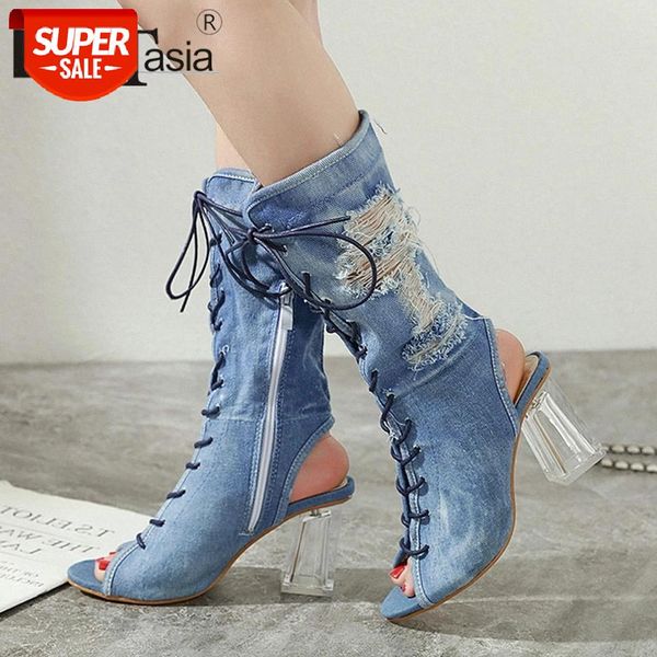 doratasia fashion summer dress mid-calf denim sandals summer cool lace-up sandals women high clear heels gladiator shoes woman #uw3y, Black
doratasia fashion summer dress mid-calf denim sandals summer cool lace-up sandals women high clear heels gladiator shoes woman #uw3y, Black