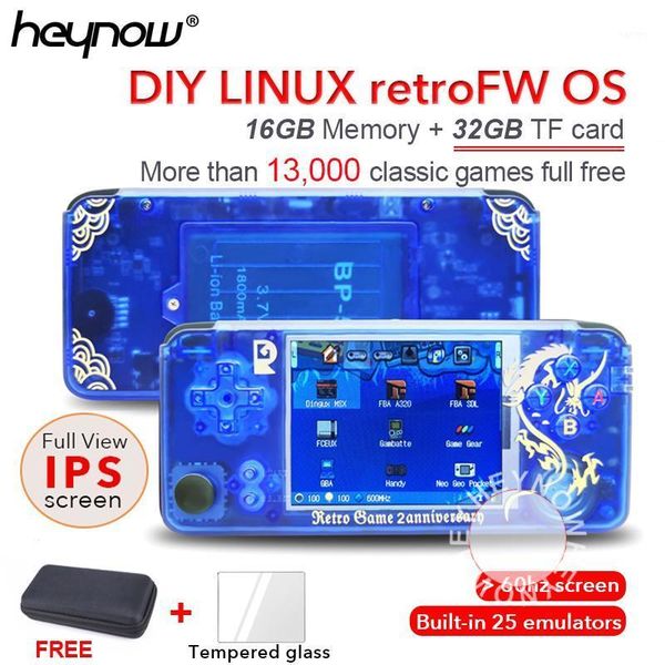 rs97 plus ips screen diy retrofw system linux retro game console 25+ emulators 13000+ games double system handheld game player1
rs97 plus ips screen diy retrofw system linux retro game console 25+ emulators 13000+ games double system handheld game player1