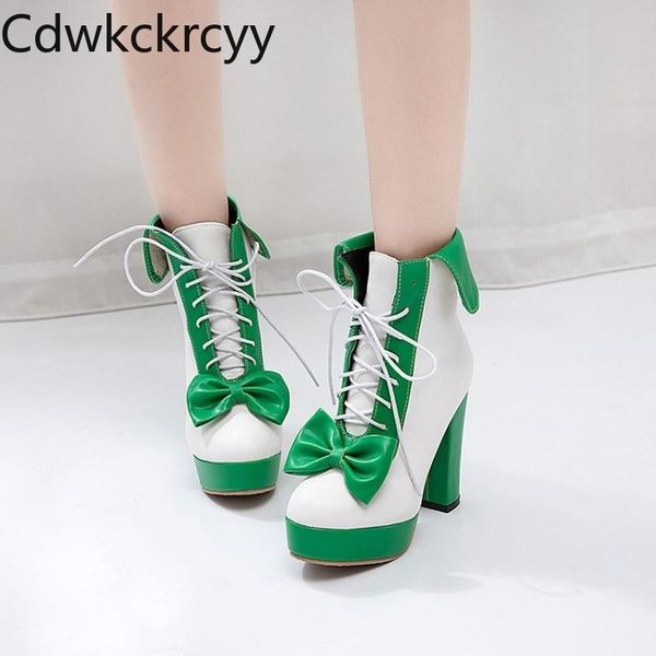winter the new fashion round head thick heel short boots sweet bow plus cashmere keep warm high heel women boots plush size34-48, Black
winter the new fashion round head thick heel short boots sweet bow plus cashmere keep warm high heel women boots plush size34-48, Black