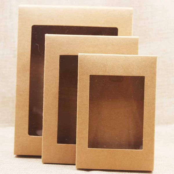 factory with black kraft paper window pvc white wedding birthday gift package box
factory with black kraft paper window pvc white wedding birthday gift package box
