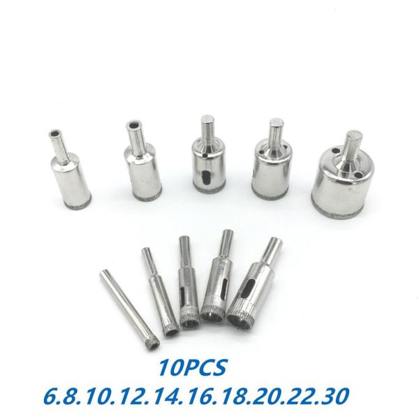 10pcs multifunction glass tile marble hole drilling bit set for ceramic tile porcelain granite drilling bit tool accessories
10pcs multifunction glass tile marble hole drilling bit set for ceramic tile porcelain granite drilling bit tool accessories