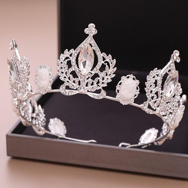 luxury baroque crystal crown wedding bride hair accessories queen princess pageant party bridesmaids tiaras crowns hair jewelry, Golden;silver
luxury baroque crystal crown wedding bride hair accessories queen princess pageant party bridesmaids tiaras crowns hair jewelry, Golden;silver