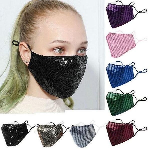 face masks fashion blingbling sequin paillette designer luxury mask washable reusable masks mascarillas protective adjustable mask dhl
face masks fashion blingbling sequin paillette designer luxury mask washable reusable masks mascarillas protective adjustable mask dhl