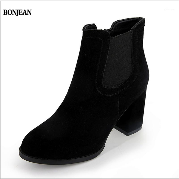 spring/winter 2020 new british ankle boots with chunky heels and pointed toes for women and ankle boots1, Black
spring/winter 2020 new british ankle boots with chunky heels and pointed toes for women and ankle boots1, Black