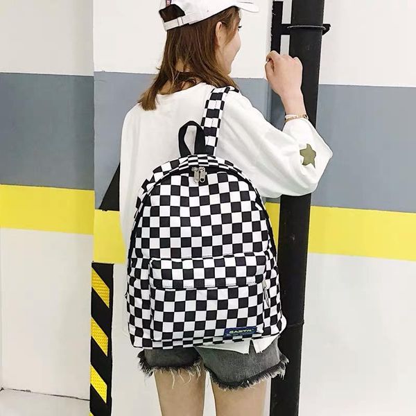 backpack 2021 plaid nylon female travel daypack lapbook schoolbags school casual rucksack women bag
backpack 2021 plaid nylon female travel daypack lapbook schoolbags school casual rucksack women bag