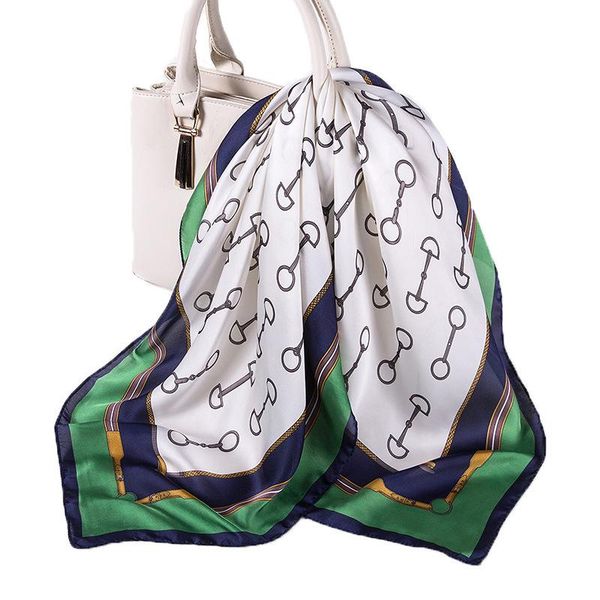 scarves korean-style imitated silk fabric satin printed small kerchief 70 business women's summer thin section ins neckerchief, Blue;gray
scarves korean-style imitated silk fabric satin printed small kerchief 70 business women's summer thin section ins neckerchief, Blue;gray