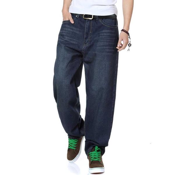 plus size 40 46 loose baggy jeans men casual denim pants straight trousers streetwear hiphop harem jeans men clothing, Blue
plus size 40 46 loose baggy jeans men casual denim pants straight trousers streetwear hiphop harem jeans men clothing, Blue