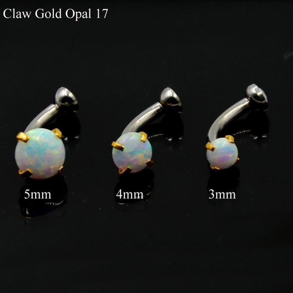 1pcs 16g opal and cz gem eyebrow ring ear tragus cartilage earring body piercing jewelry with internally thread q jllwlg, Silver
1pcs 16g opal and cz gem eyebrow ring ear tragus cartilage earring body piercing jewelry with internally thread q jllwlg, Silver