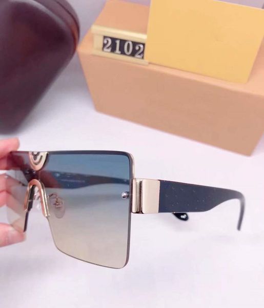 design sunglasses for women men popular fashion sunglasses uv protection big connection lens frameless come with package 2102, White;black
design sunglasses for women men popular fashion sunglasses uv protection big connection lens frameless come with package 2102, White;black