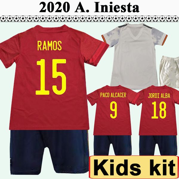 2021 a. iniesta sergio ramos kids kit soccer jerseys isco diego costa home football shirts asensio pique short child uniforms, Black
2021 a. iniesta sergio ramos kids kit soccer jerseys isco diego costa home football shirts asensio pique short child uniforms, Black