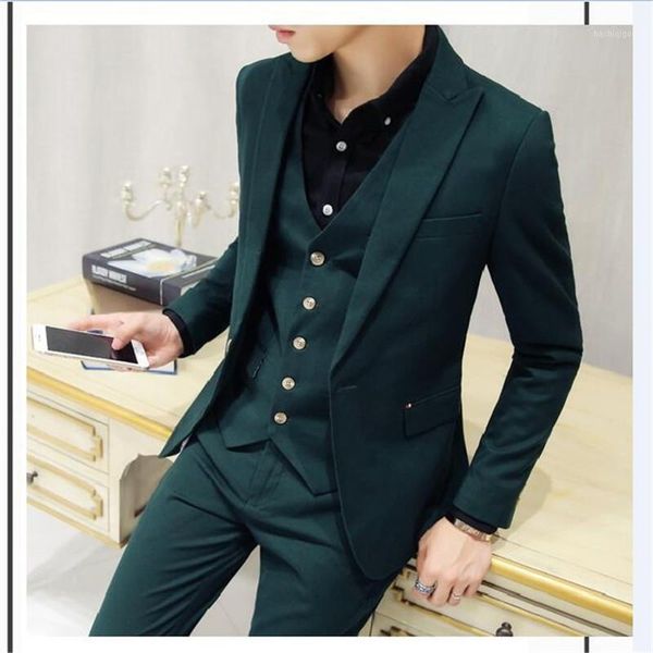 latest dark green men suit for wedding 3pcs(jacket+pant+vest+tie) masculino slim fit tuxedo mens suits costume homme men suits1, White;black
latest dark green men suit for wedding 3pcs(jacket+pant+vest+tie) masculino slim fit tuxedo mens suits costume homme men suits1, White;black