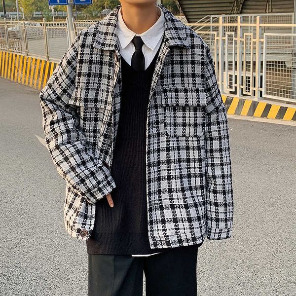 autumn and winter 2020 new men's thickened korean casual woolen short cardigan jacket, Black;brown
autumn and winter 2020 new men's thickened korean casual woolen short cardigan jacket, Black;brown