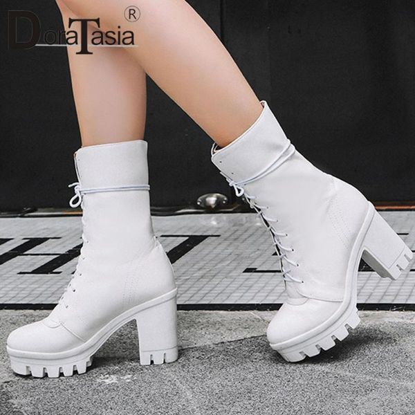 boots doratasia office lady fashion solid shoelace winter 2021 casual daily brand women platform chunky heel shoes woman, Black
boots doratasia office lady fashion solid shoelace winter 2021 casual daily brand women platform chunky heel shoes woman, Black