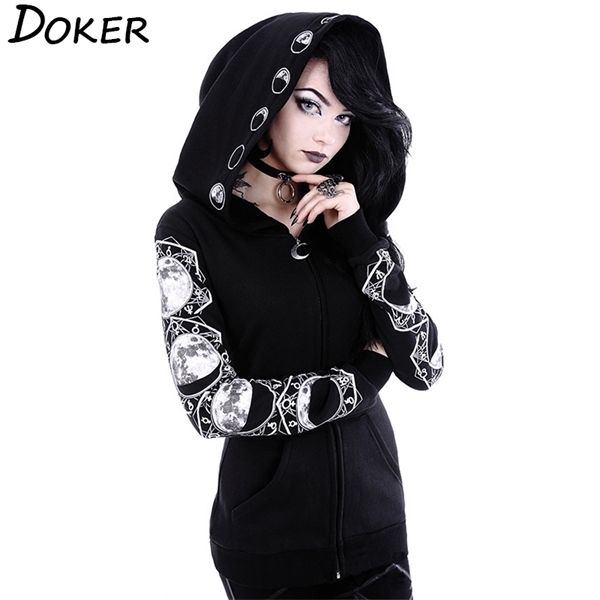 5xl gothic punk women print long sleeve hoodies sweatshirts casual zipper jacket hooded female autumn winter black hoodies. q1217, Black;white
5xl gothic punk women print long sleeve hoodies sweatshirts casual zipper jacket hooded female autumn winter black hoodies. q1217, Black;white
