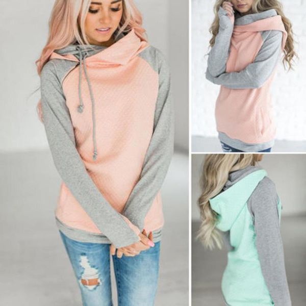 elegant autumn hooeded sweatshirt women patchwork long sleeve pullover streetwear pocket cotton blend hoodies s m xl, Black
elegant autumn hooeded sweatshirt women patchwork long sleeve pullover streetwear pocket cotton blend hoodies s m xl, Black