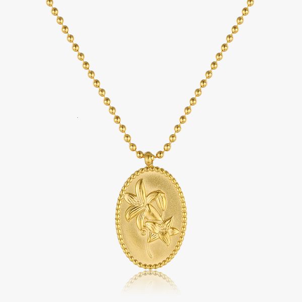 whale rain jewelry self made french net red flower gold coin oval lily necklace sweater chain long titanium steel, Silver
whale rain jewelry self made french net red flower gold coin oval lily necklace sweater chain long titanium steel, Silver
