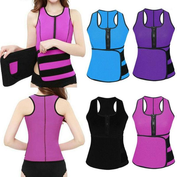 yoga outfits women vest tank waist trainer adjustable slimming sweat belt body shaper workout1, White;red
yoga outfits women vest tank waist trainer adjustable slimming sweat belt body shaper workout1, White;red