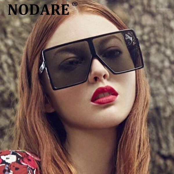 nodare 2020 oversized shades woman sunglasses black fashion square sun glasses for female big frame eyewear uv4001, White;black
nodare 2020 oversized shades woman sunglasses black fashion square sun glasses for female big frame eyewear uv4001, White;black