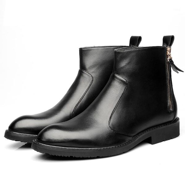 boots men comfortable warm waterproof quality fashion ankle casual leather bota masculina9881, Black
boots men comfortable warm waterproof quality fashion ankle casual leather bota masculina9881, Black