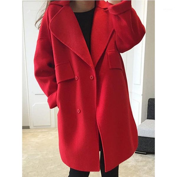 plain long sleeve date coats basic office jacket fold-over collar double breasted flap pocket outerwear for fall and winter1, Black
plain long sleeve date coats basic office jacket fold-over collar double breasted flap pocket outerwear for fall and winter1, Black