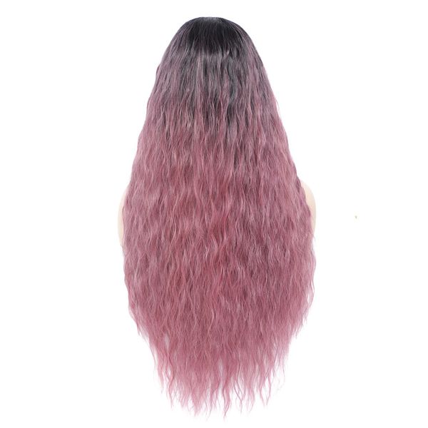 costume accessories ombre rose pink middle part lace wig 26 inch natural wave colored synthetic wigs with highlight for white fashion women, Silver
costume accessories ombre rose pink middle part lace wig 26 inch natural wave colored synthetic wigs with highlight for white fashion women, Silver