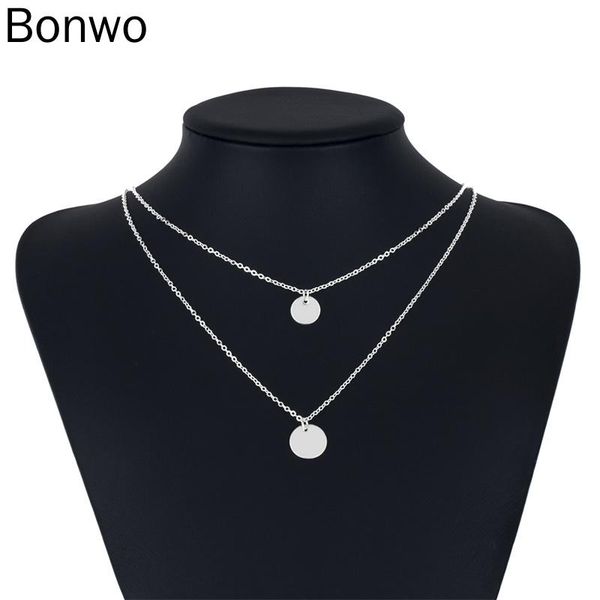 chokers pendant necklace for women bohemian round coin alloy fashion punk vintage multilayer gold color silver collar jewelry gift, Golden;silver
chokers pendant necklace for women bohemian round coin alloy fashion punk vintage multilayer gold color silver collar jewelry gift, Golden;silver