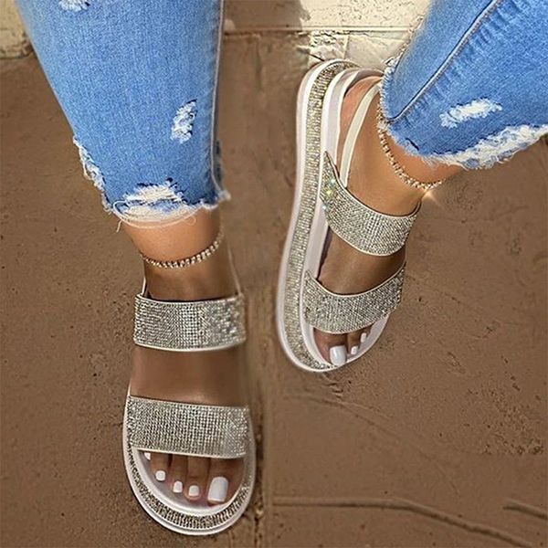 2021 new flat ankle strap summer crystal rome ladies rhinestone women glitter sandals shoes plus size 1 1bwd, Black
2021 new flat ankle strap summer crystal rome ladies rhinestone women glitter sandals shoes plus size 1 1bwd, Black