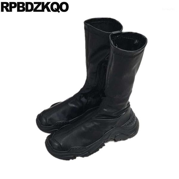 boots black brand elevator flatform mid calf round toe muffin slim designer shoes women luxury 2021 fall platform wedge slip on1
boots black brand elevator flatform mid calf round toe muffin slim designer shoes women luxury 2021 fall platform wedge slip on1