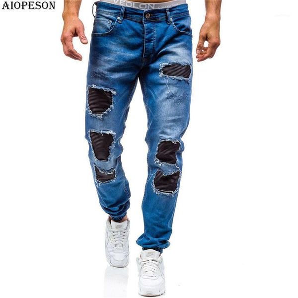 aiopeson 2018 brand trend mens jeans patchwork long length jeans men casual appliques regular trousers men1, Blue
aiopeson 2018 brand trend mens jeans patchwork long length jeans men casual appliques regular trousers men1, Blue
