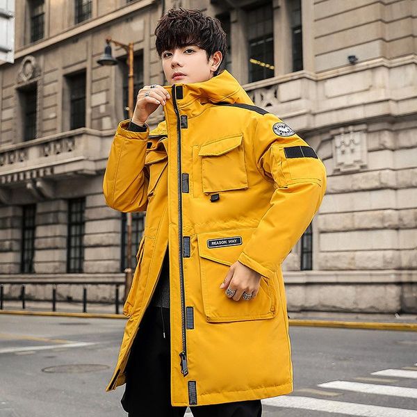 men's down & parkas winter jacket couples male long heavy hair thickening young han edition cultivate morality parker warm coat, Black
men's down & parkas winter jacket couples male long heavy hair thickening young han edition cultivate morality parker warm coat, Black