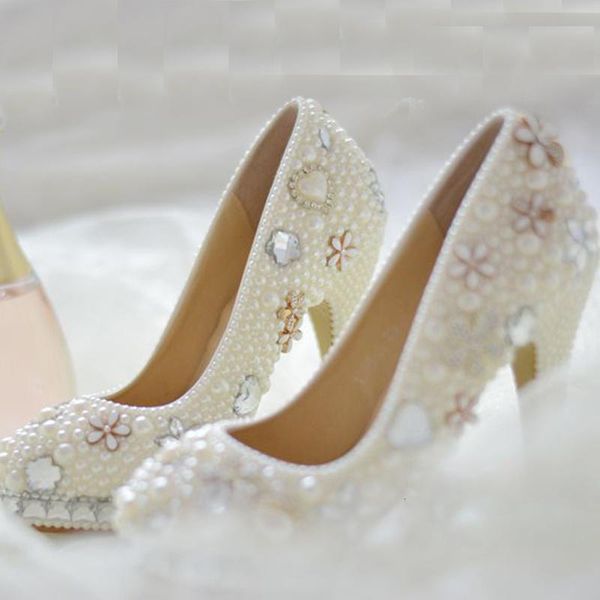 handmade round toe white imitation pearl crystal formal shoes gorgeous wedding bridal dress shoes woman party lady, Black
handmade round toe white imitation pearl crystal formal shoes gorgeous wedding bridal dress shoes woman party lady, Black