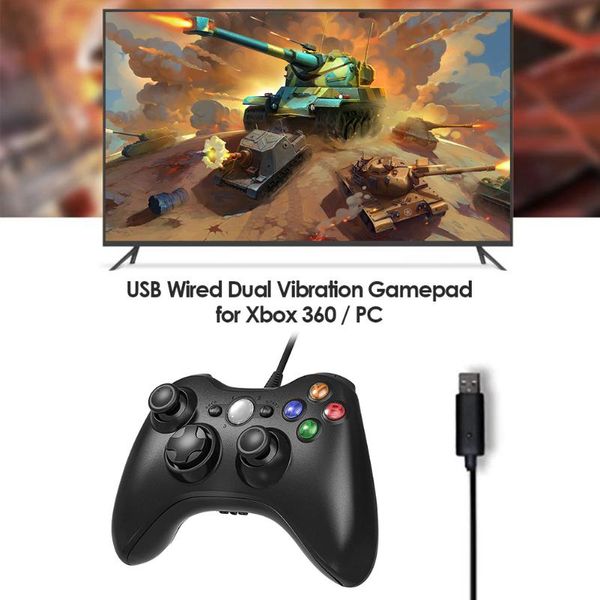 game controllers & joysticks 14 buttons portable joystick console usb wired gamepad dual vibration controller for xbox 360 pc
game controllers & joysticks 14 buttons portable joystick console usb wired gamepad dual vibration controller for xbox 360 pc