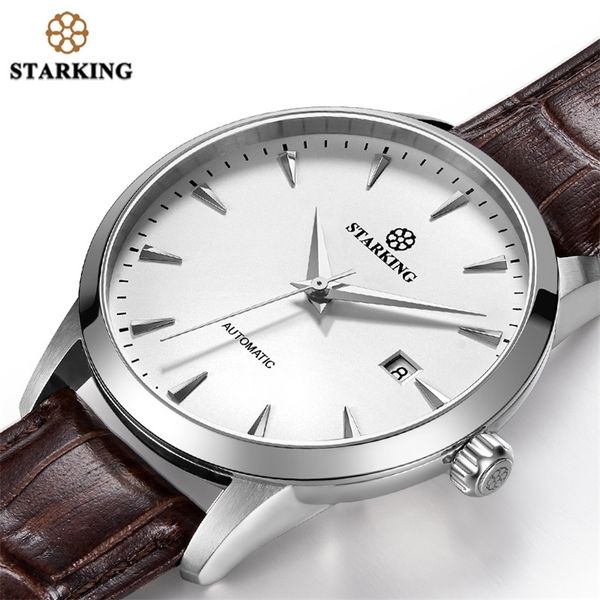starking automatic watches men stainless steel business wristwatch leather fashion 50m waterproof male clock relogio masculino 201212, Slivery;brown
starking automatic watches men stainless steel business wristwatch leather fashion 50m waterproof male clock relogio masculino 201212, Slivery;brown