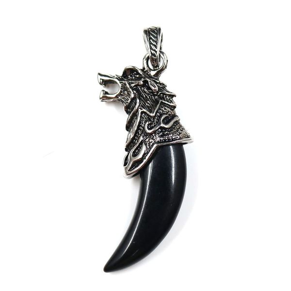 10 pcs silver plated wolf head rock crystal pendant for gift black agate fashion animal jewelry
10 pcs silver plated wolf head rock crystal pendant for gift black agate fashion animal jewelry