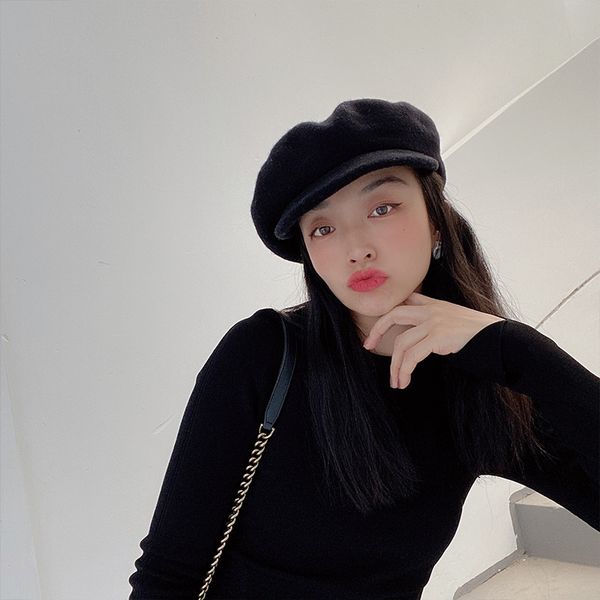 hat girl autumn winter woolen cloth versatile literary hat brand edition personality leisure newspaper children's hat fashion bailey kl, Blue;gray
hat girl autumn winter woolen cloth versatile literary hat brand edition personality leisure newspaper children's hat fashion bailey kl, Blue;gray