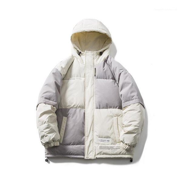 loose thick coats fashion casual male clothing winter warm mens designer jacket panelled hooded outdoor outerwear, Black;brown
loose thick coats fashion casual male clothing winter warm mens designer jacket panelled hooded outdoor outerwear, Black;brown