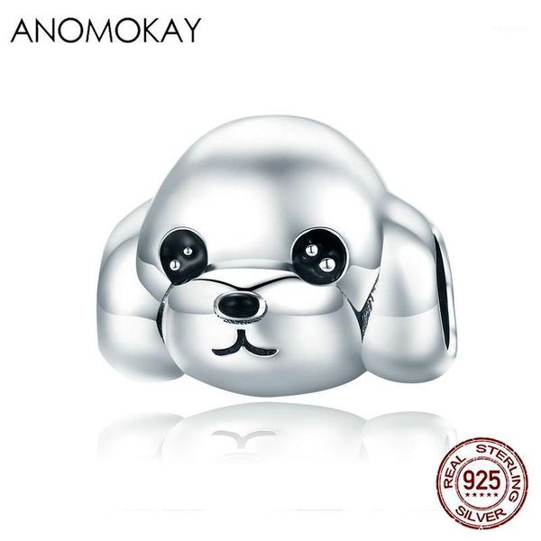anomokay 100% 925 sterling silver adorable poodle dog charm fit women bracelets & necklaces s925 silver animal bead jewelry gift1
anomokay 100% 925 sterling silver adorable poodle dog charm fit women bracelets & necklaces s925 silver animal bead jewelry gift1