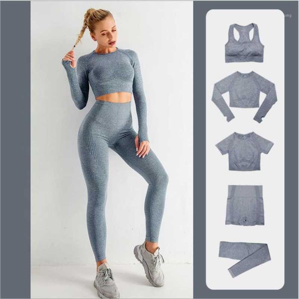 yoga outfits seamless women set workout sportswear gym clothing fitness long sleeve crop high waist leggings sports suits1, White;red
yoga outfits seamless women set workout sportswear gym clothing fitness long sleeve crop high waist leggings sports suits1, White;red