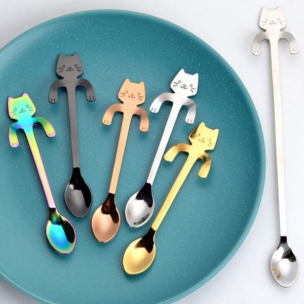 creative cartoon cute cat dessert mixing spoon hanging cup spoon 304 stainless steel coffee1
creative cartoon cute cat dessert mixing spoon hanging cup spoon 304 stainless steel coffee1
